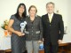 Cecília Chaves, presidente da CACISC, recebe o troféu Personalidades Sindilojas Vale do Jacuí 2011