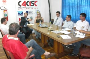 Paludo comea consultorias para comits setoriais da CACISC em janeiro